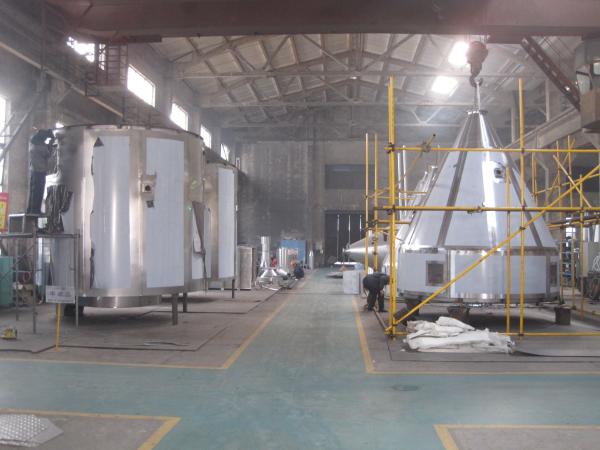 Push Off Button Control High Speed Spray Dryer Machine For Skim Milk Powder