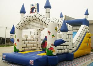 Wholesale Amusement Inflatable Jumping Castle / Inflatable Jumping Bouncer PVC Tarpaulin from china suppliers
