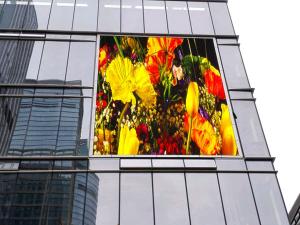Wholesale PH8 Outdoor Full Color LED Screen Panel Background 1R1G1B 14-16 Bit Grey Scale from china suppliers