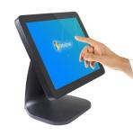 POS J1900 15 Fanless Cash Registers For Small Business , Intel 1800 Digital Cash