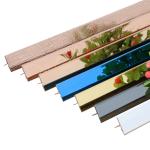 0.65MM Metal Inlay Strips Stainless Steel Tile Trim Indoor Interior Decor