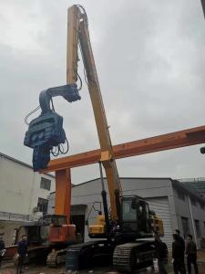 Wholesale Multifunctional Sheet Pile Driving Machine Silence Operation Easy Maintenance from china suppliers