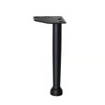 Round Polished Finish Adjustable Furniture Feet With Screw On Installation