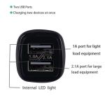 Car charger 5V2.1A2.4A3.1A dual USB duckbill car charger car phone charger