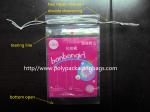 Cotton Swabs Small Drawstring Plastic Bags Transparent Storage Bags