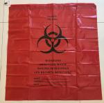 Biodegradable Plastic Hospital biohazard waste bags, Soiled Linen Bags,