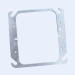 Electrical 1.20mm Conduit Junction Box Pre Galvanized 4x4 Cover Screw