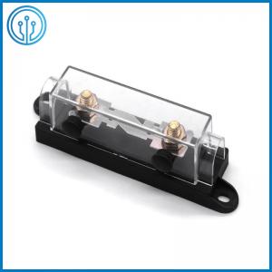 China Copper Plated Car Fuse Block 300A 32V With Backup Bolt Down Fuse ANL-B on sale