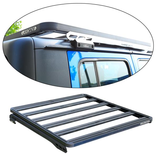 Universal 4x4 Aluminium Alloy Roof Rack for Jeep JT 1500*1425*55 Multifunctional
