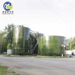 Rust Resistant Blue Color Bolted Steel Storage Tanks For Holiday Test 1100v
