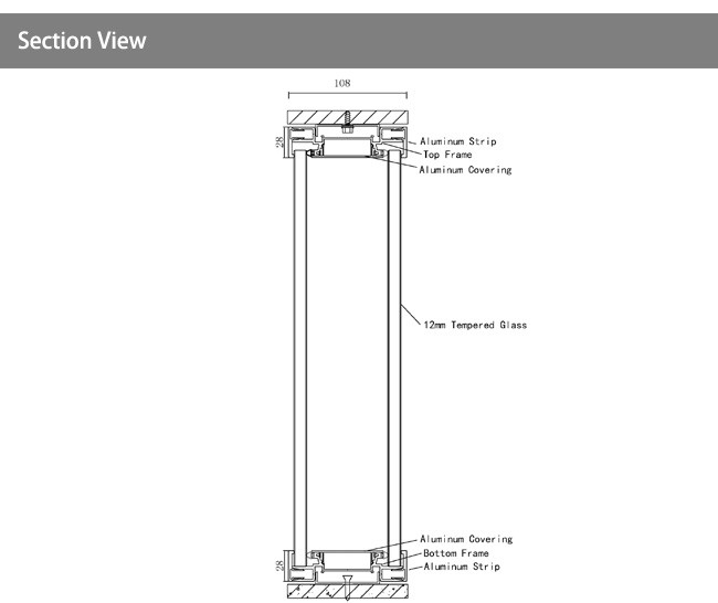 Acoustic Room Double Glass Partition Wall 12+12mm Super Soundproof 46db With Certificate