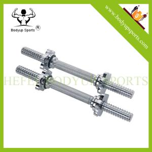 Wholesale 14&quot; Spinlock Dumbbell Bar Weight Lifting Training Handle With Metal Collars (pair) from china suppliers