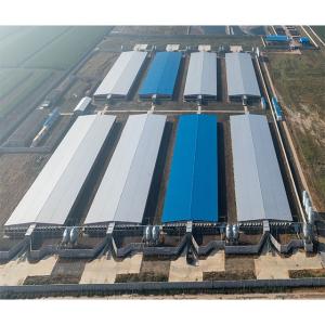 Wholesale Steel Sheet And Glass Wool Insulation Steel Warehouse Buildings Single Slope Superior Insulation Performance from china suppliers