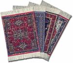 CM-007 Rubber Back Coasters Table Cover Oriental Fabric Mat Drink Mats Coaster