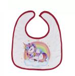 DIY Custom Blank Sublimation Polyester Cotton Baby Bibs