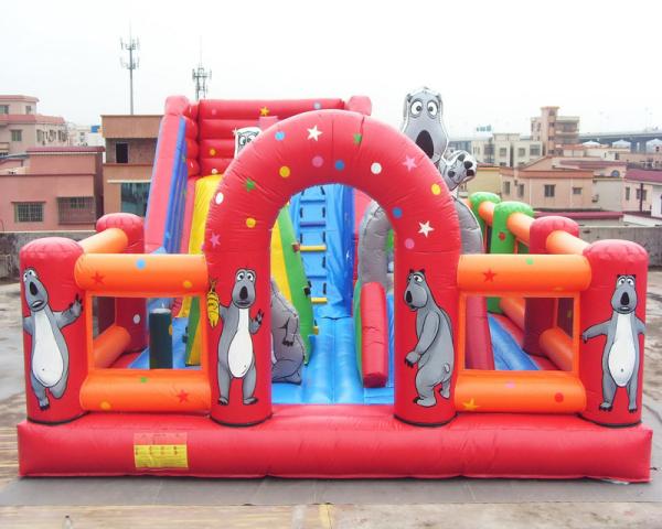 Bear Inflatable Theme Park Bounce House Gonflables Jumping Castle Digitial