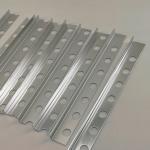 Matte Silver 27cm Square Tile Decorative Aluminum Trim Anodized