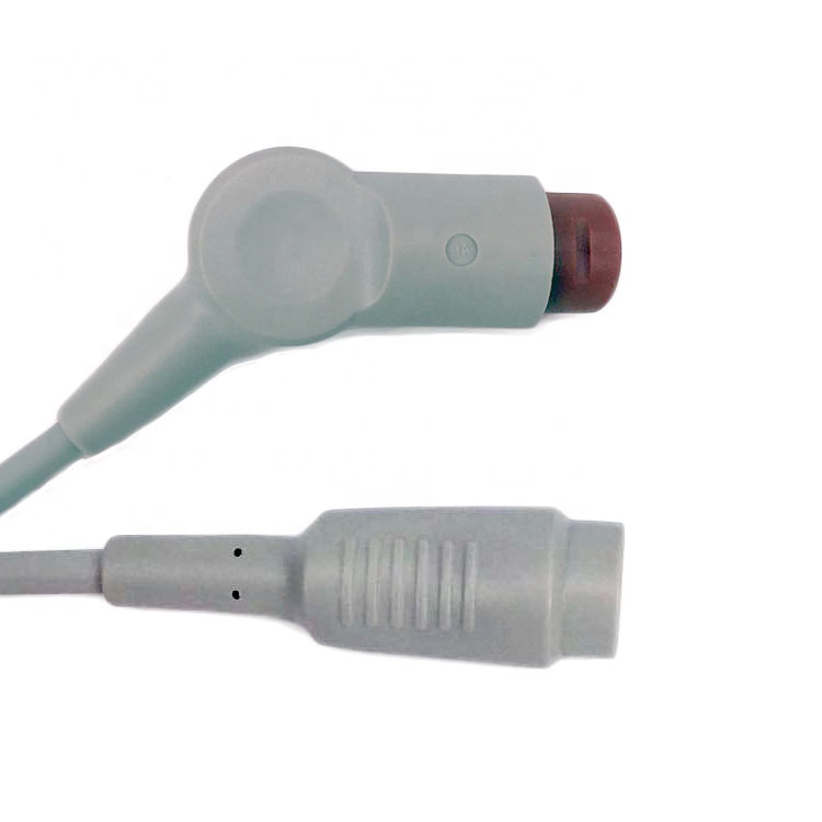 Compatible 12 Pin IBP Adapter Cable To Mindray Transducer Cable
