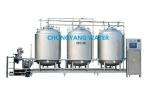SS Cip Solution Water Tank Washing Automated Brewery Cip System In Food Industry