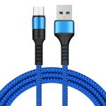 1m Usb Nylon Charging Cable Super Quick Charge High Speed Transmission