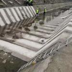 Roof Garden Road Base Tunnel Heat Insulation Concrete Cement Blanket and Onsite