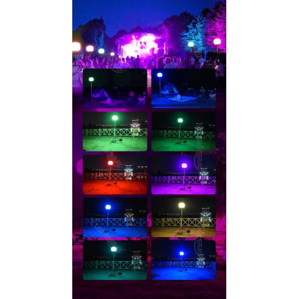 120W Led RGB Balloon Light Tower Versatile Portable Light Tower For Outdoor Event