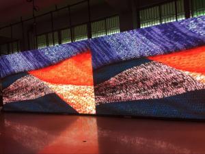 Wholesale Curve Column Flat Rental LED Display , Indoor Rental LED Screen With Die Casting Cabinet from china suppliers