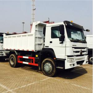 China 290HP Sinotruk Howo 4x2 10 Ton Small Tipper Truck With Powerful Steering Gear Box on sale