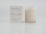 Customized Logo Home Scented Candles With Frosting Process Glass Jar
