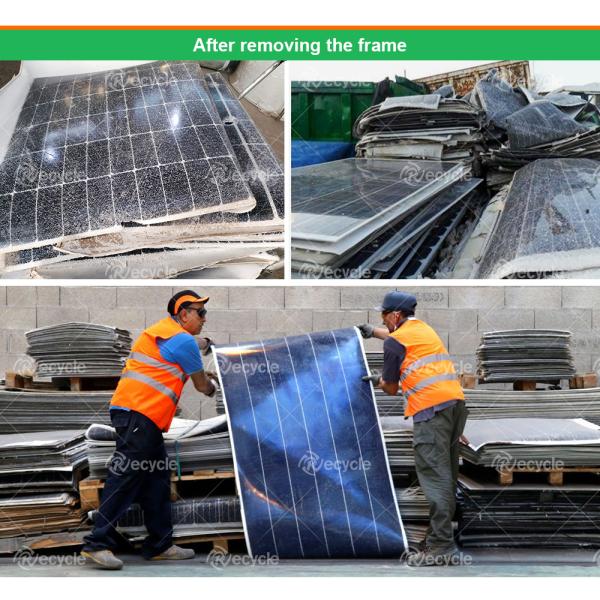 Solar Panel Aluminum Frame Removing Dismantle Deframer with and Easy Installation