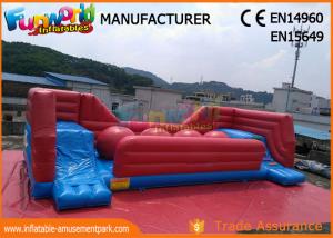 Wholesale Commercial 0.55 MM PVC Tarpaulin Inflatable Obstacle Course With Slide from china suppliers