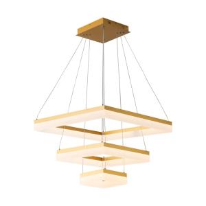 Wholesale Three Story Square Modern Minimalist Style Dining Room Chandelier Personality Creative Square Family Atmosphere Living Room Light Adjustable Master from china suppliers