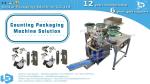 Counting packaging machine 4 vibrations and customized belt conveyor