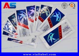 China Pharmaceutical Hologram HCG Injection Glass Vial Labels on sale
