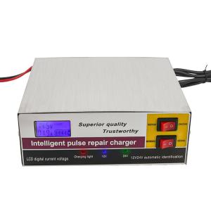 Wholesale Connector Current Protection 12V 24V 10a Car Battery Charger with Desulfator and Pulse Repair Protect Your Investment from china suppliers