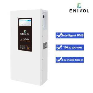 Wholesale 48V Lithium LiFePO4 Solar Battery Touchable Screen 300AH Wall Mounted Battery from china suppliers
