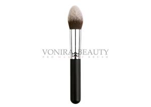 Wholesale Tapered Taklon Face Makeup Brushes , Regular Size Powder Foundation Brush from china suppliers