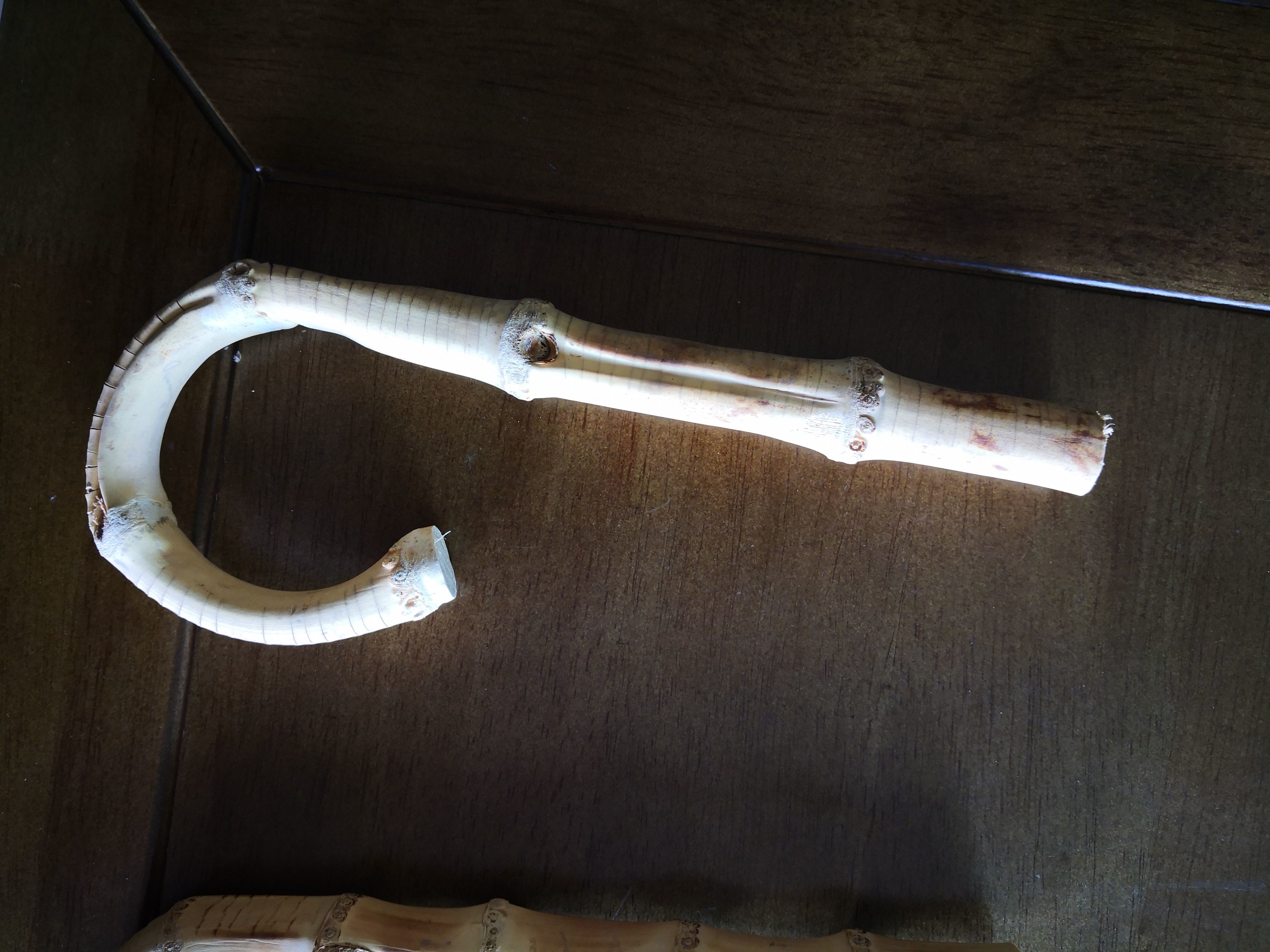 a pair Bamboo Handle 15cm(5.9 in) Bamboo Purse Handle Bag Handle handbag handle bag
