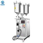 Dual Nozzle Mascara Lip Gloss Filling Machine With 20L Tank