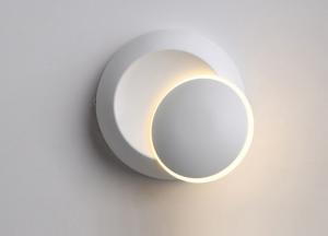 China 360 Degree Rotation Diameter 14cm Modern Wall Light For Living Room on sale