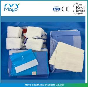 Wholesale SMS General Surgical Drape Pack CE ISO Surgical Drape Kit Blue from china suppliers