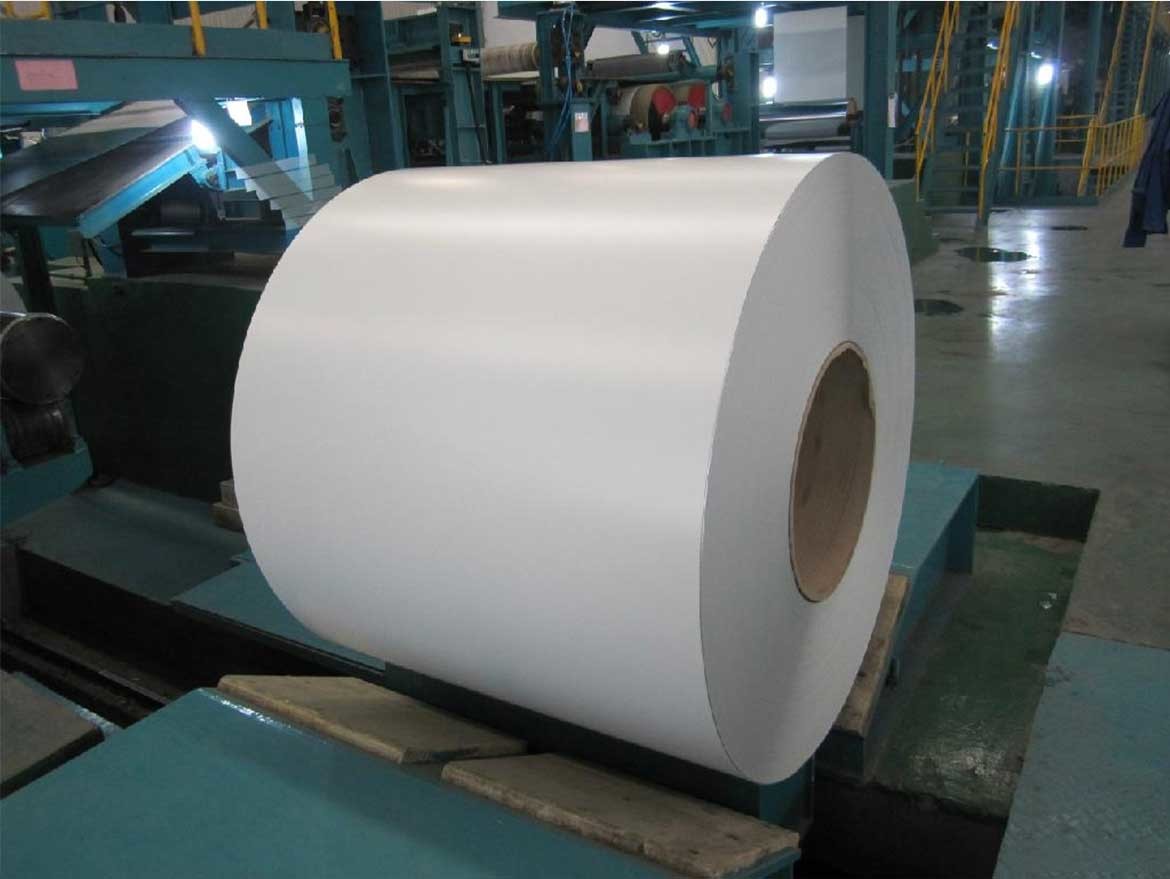 Bare White Color Prepainted Galvalume Steel Coil