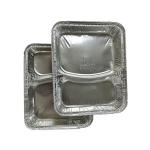 Silver Food Packing Disposable Wrinkle Wall Aluminum Foil Serving Containers