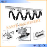 Cable Ball bearing H / I Beam Trolley Festoon System With Neoprene Bumper 300m