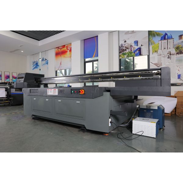 I3200 1.8m(6 Heads) 4 Colors UV Flatbed Printer Large UV Mesh Belt Machine Flatbed Printer