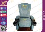 Ergonomic Headrest Cinema Theater Chairs With Pushing Back And Soft Seat