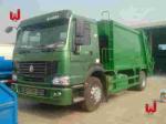 9.726L Garbage Truck Side Loader 266HP Front Loader Dump Truck