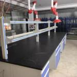 Blue Chemical-resistant Laminate Work Surface for Chemical Laboratory Furnitures