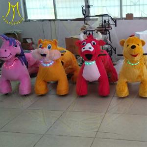 Wholesale Hansel amusement park electric children play game coin operated ride on animals from china suppliers