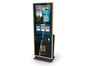 Wholesale 43 inch Free Standing Kiosk/Self-service Kiosk/Payment Kiosk with Ticket Printing,Card dispenssing &amp; cash payment by LKS from china suppliers